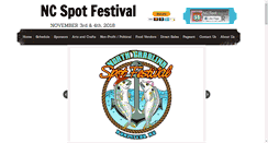 Desktop Screenshot of ncspotfestival.com